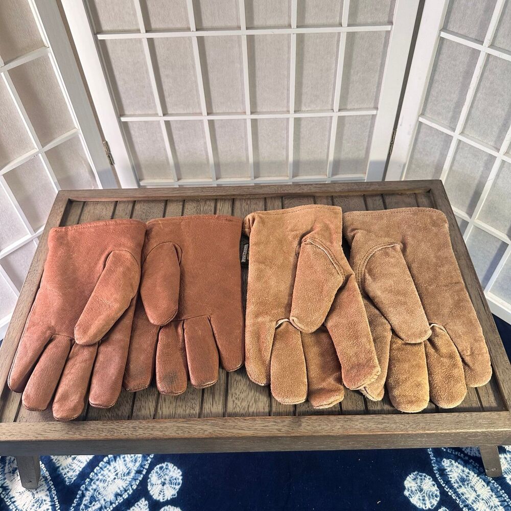 Leather Gloves 2 Pair Bundle - image 2